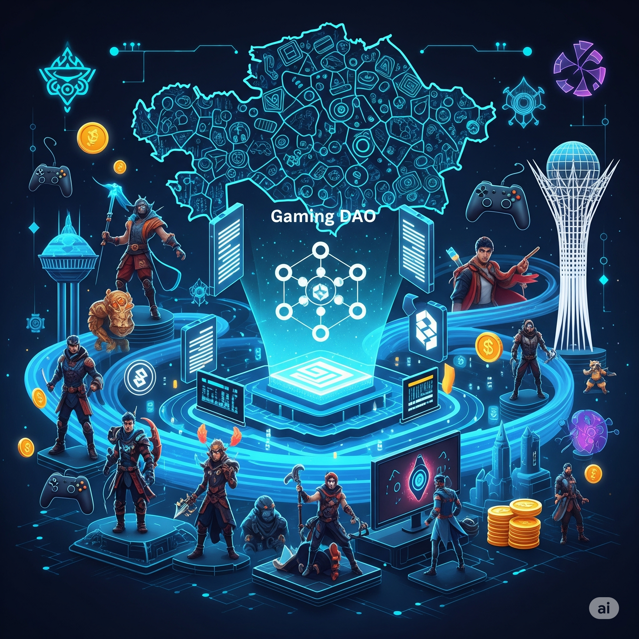 Игровые DAO: революция децентрализованного управления в игровой индустрии Казахстана Игровые DAO: революция децентрализованного управления в игровой индустрии Казахстана