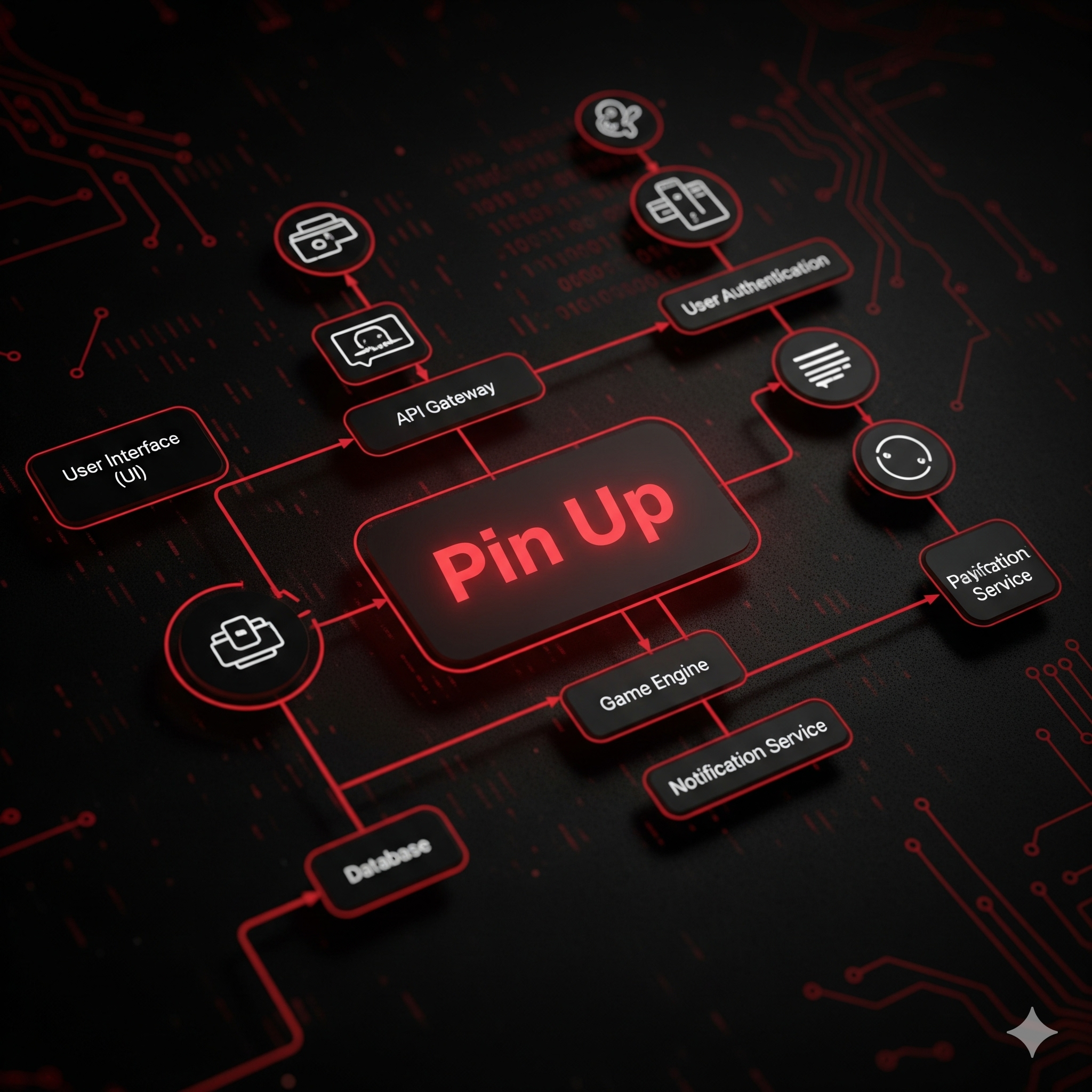 Анализ технической архитектуры мобильного приложения Pin Up