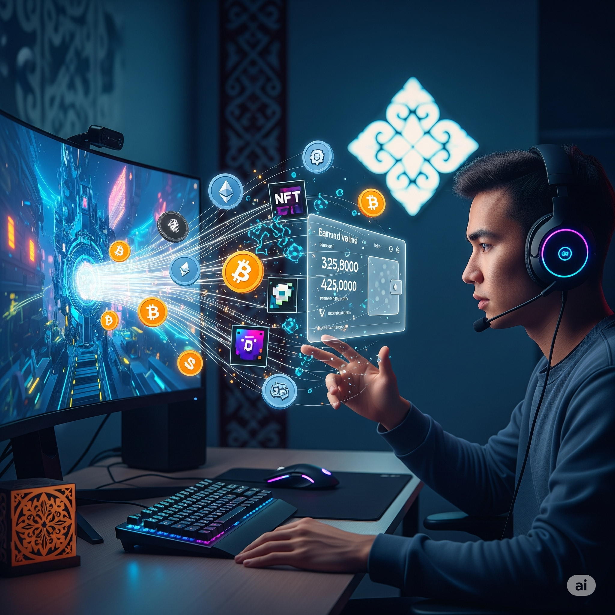 Play-to-earn игры в Казахстане схема заработка