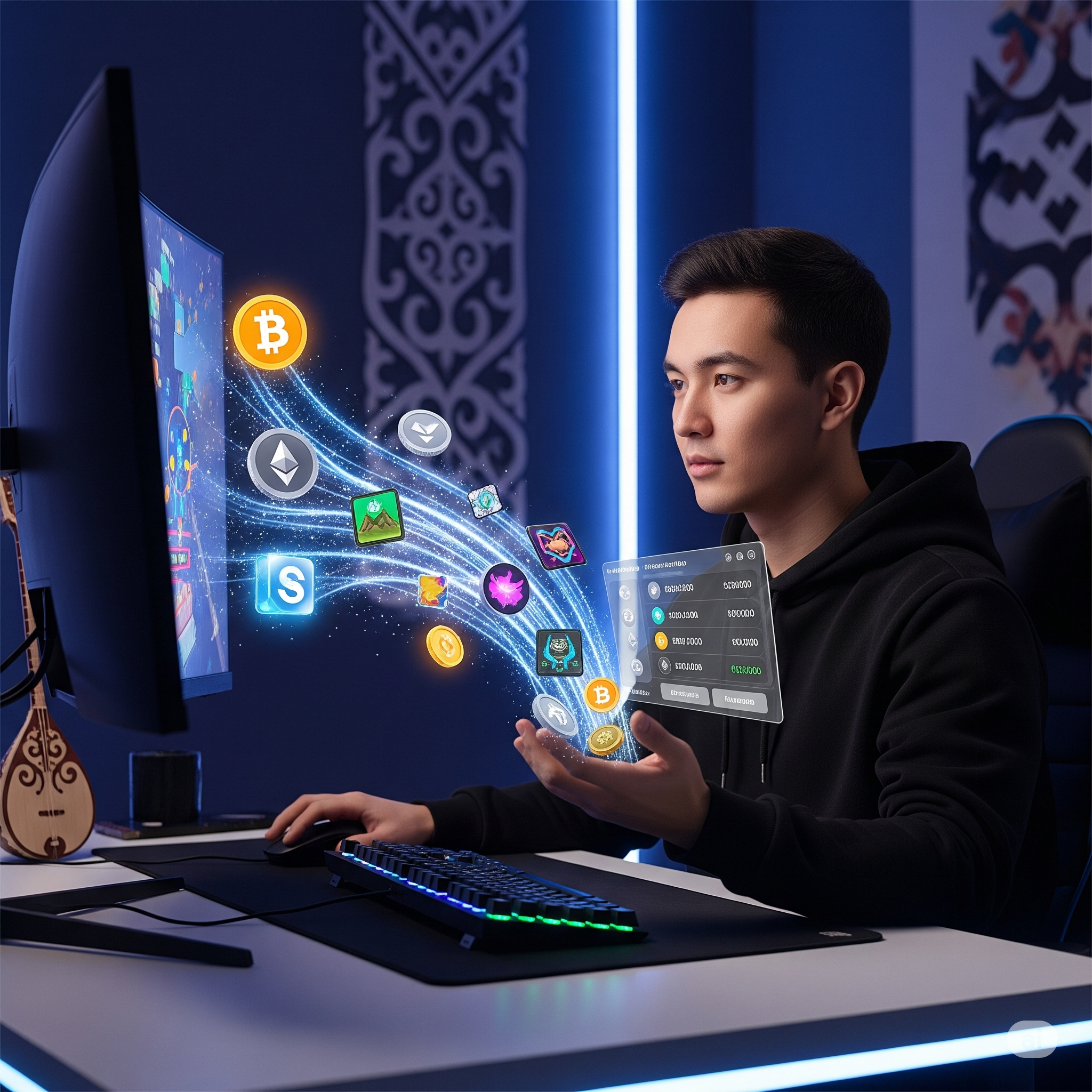 Механизмы заработка в P2E играх Казахстан