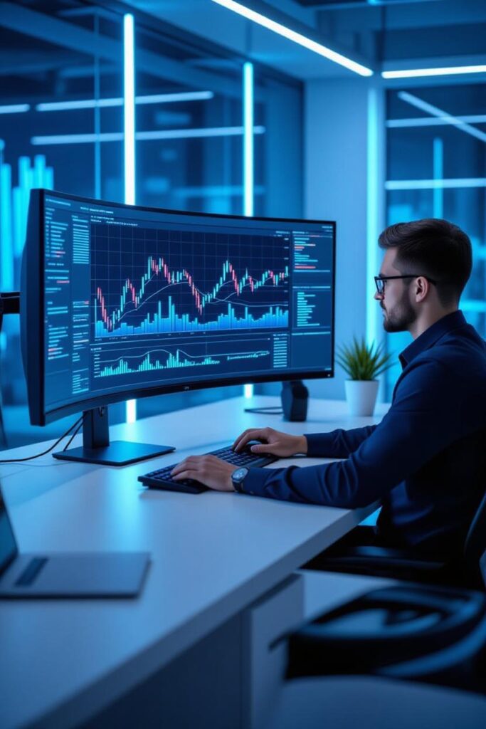 интерфейс арбитражного бота для криптовалют