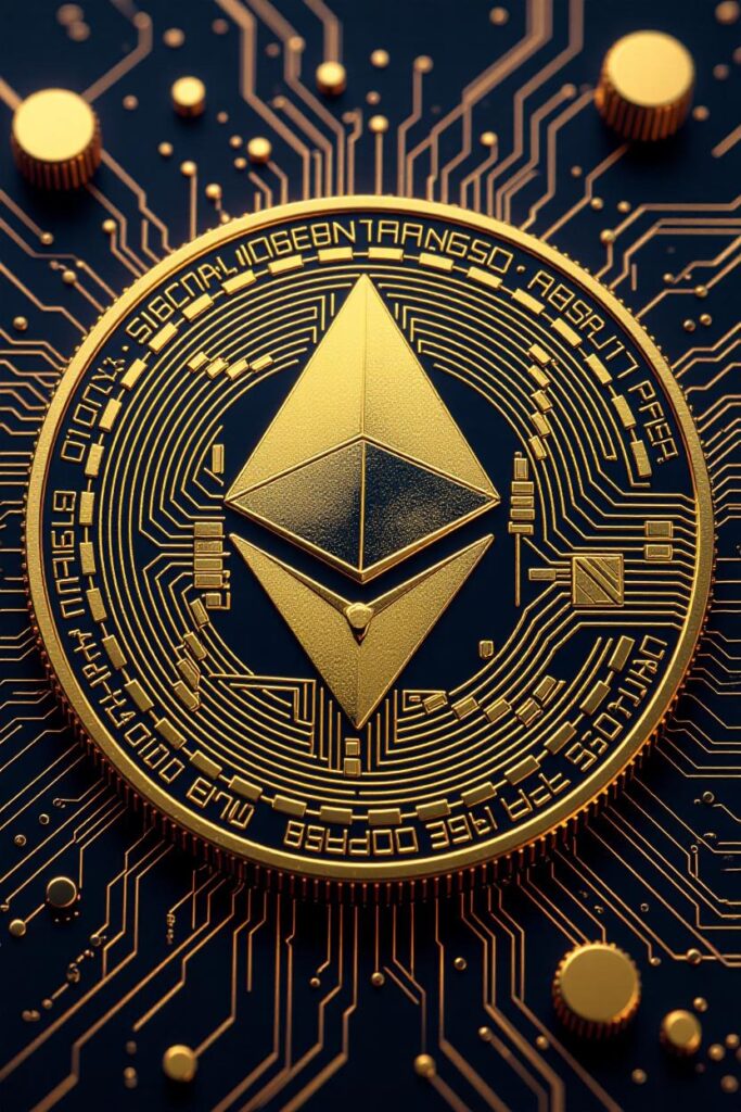 График изменения gas fees в сети Ethereum